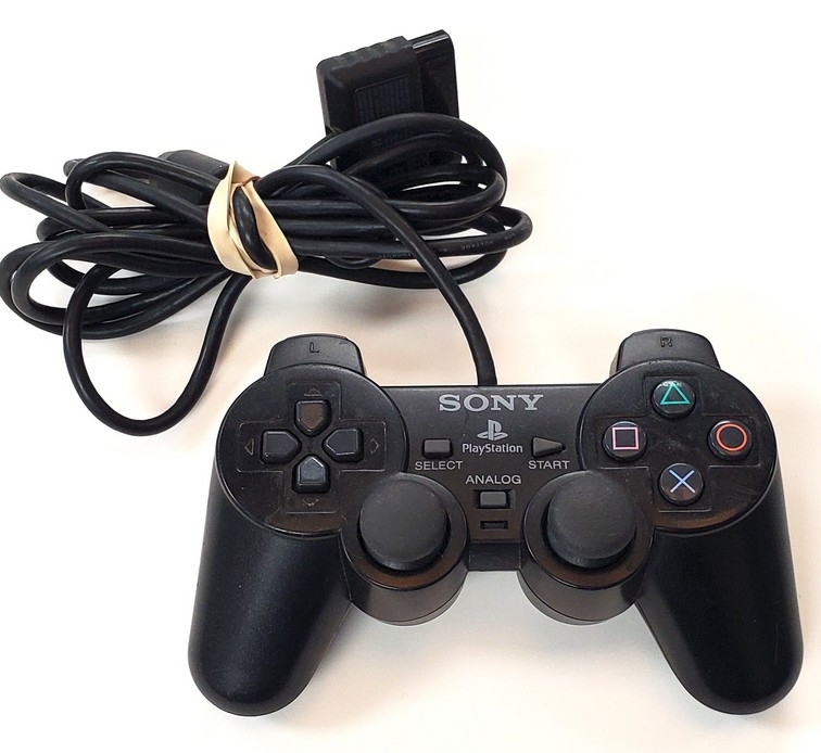 Playstation 2 Black Dualshock 2 Controller