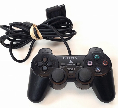 Playstation 2 Black Dualshock 2 Controller