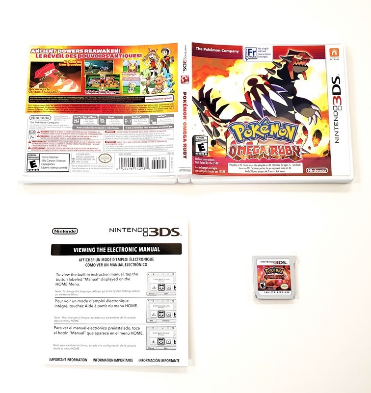 Pokemon: Omega Ruby Version (CIB)