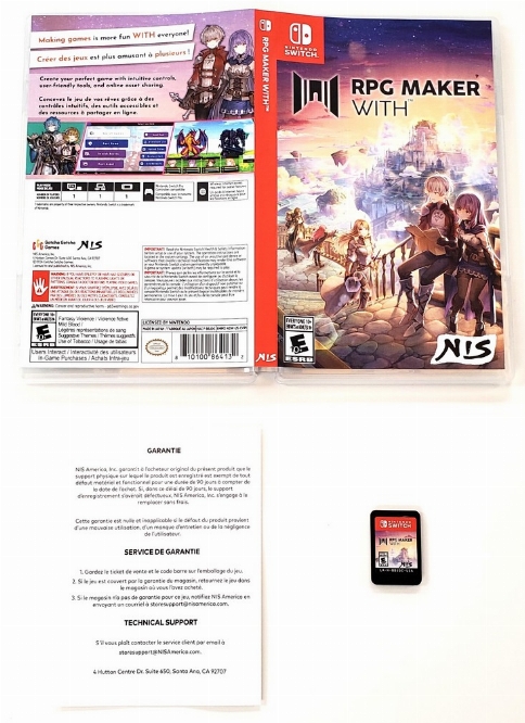 RPG Maker With (CIB)