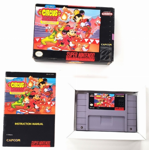 Great Circus Mystery: Starring Mickey & Minnie, The (CIB)