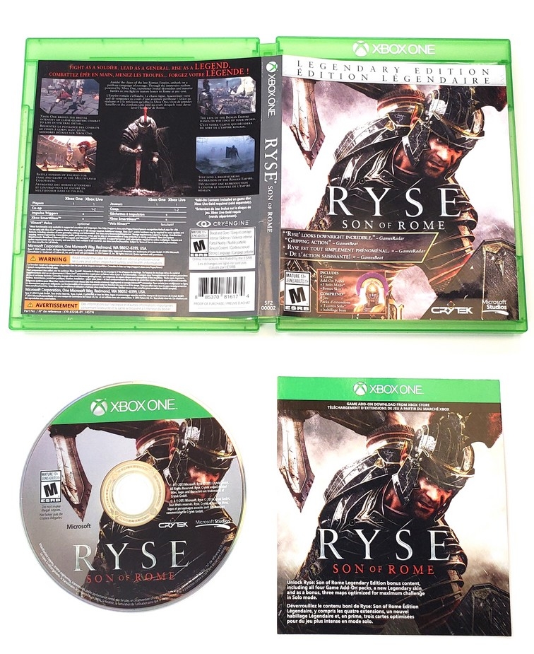 Ryse: Son of Rome (Legendary Edition) (CIB)