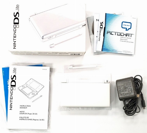 Nintendo DS Lite - Polar White (CIB)