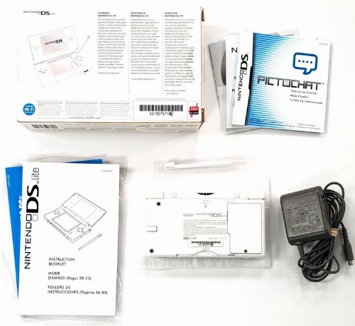 Nintendo DS Lite - Polar White (CIB)