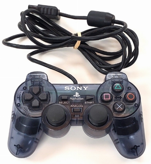 Playstation 2 Smoke Black Dualshock 2 Controller