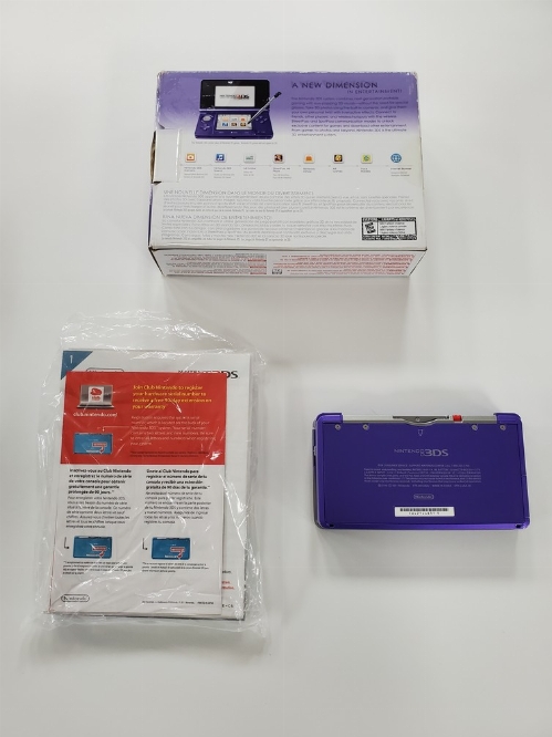 Nintendo 3DS Midnight Purple (CIB)