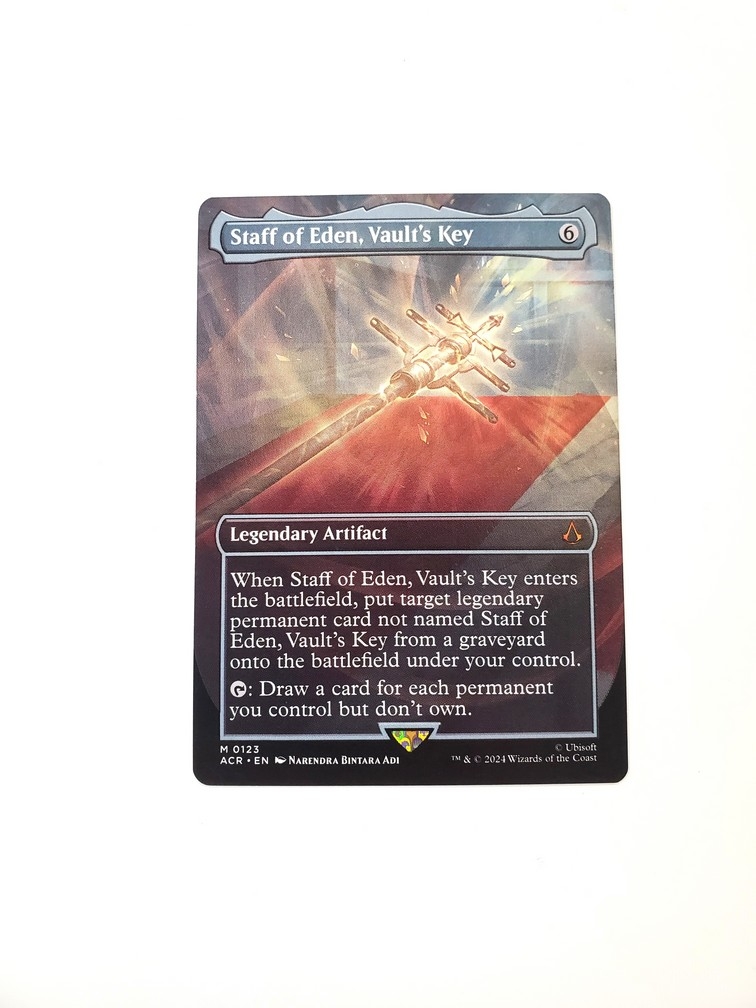 Staff of Eden, Vault's Key (Borderless)