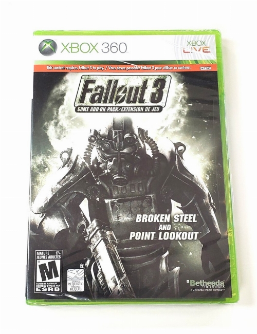 Fallout 3: Broken Steel & Point Lookout (Add-On Pack) (NEW)