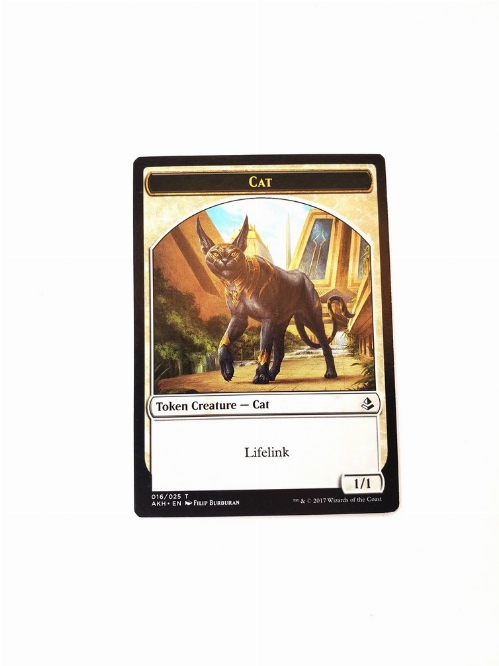 Proven Combatant // Cat - Double-Sided Token