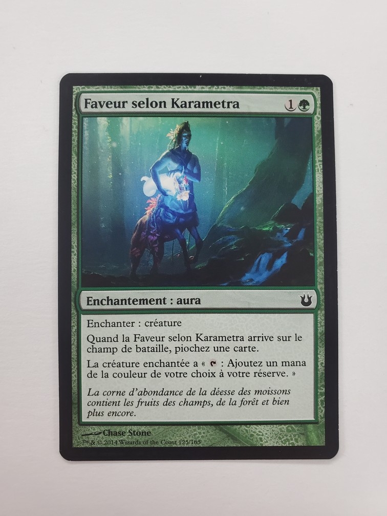 Karametra's Favor (Francaise)