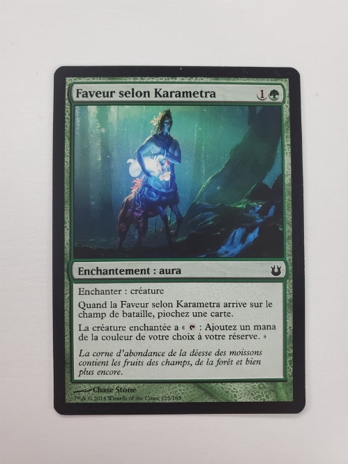 Karametra's Favor (Francaise)