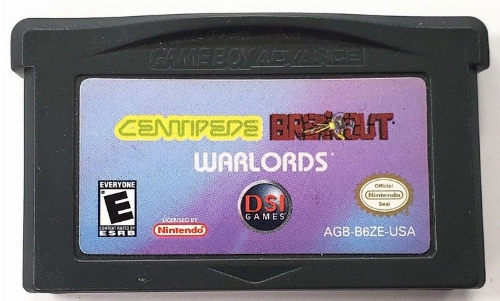 Centipede & Breakout & Warlords (C)