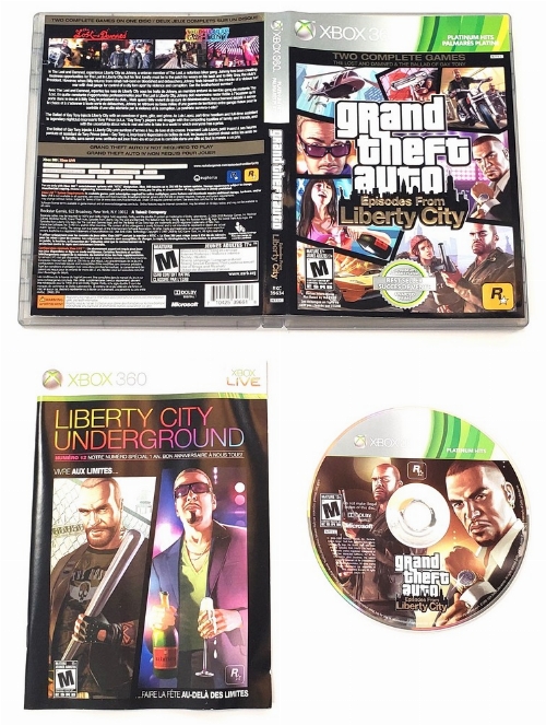 Grand Theft Auto: Episodes from Liberty City [Platinum Hits] (CIB)
