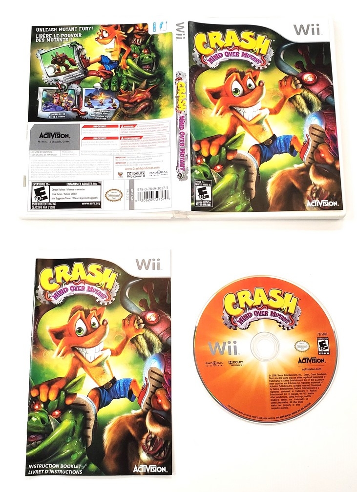 Crash: Mind Over Mutant (CIB)
