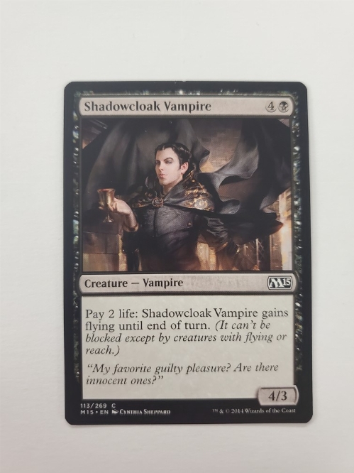 Shadowcloak Vampire