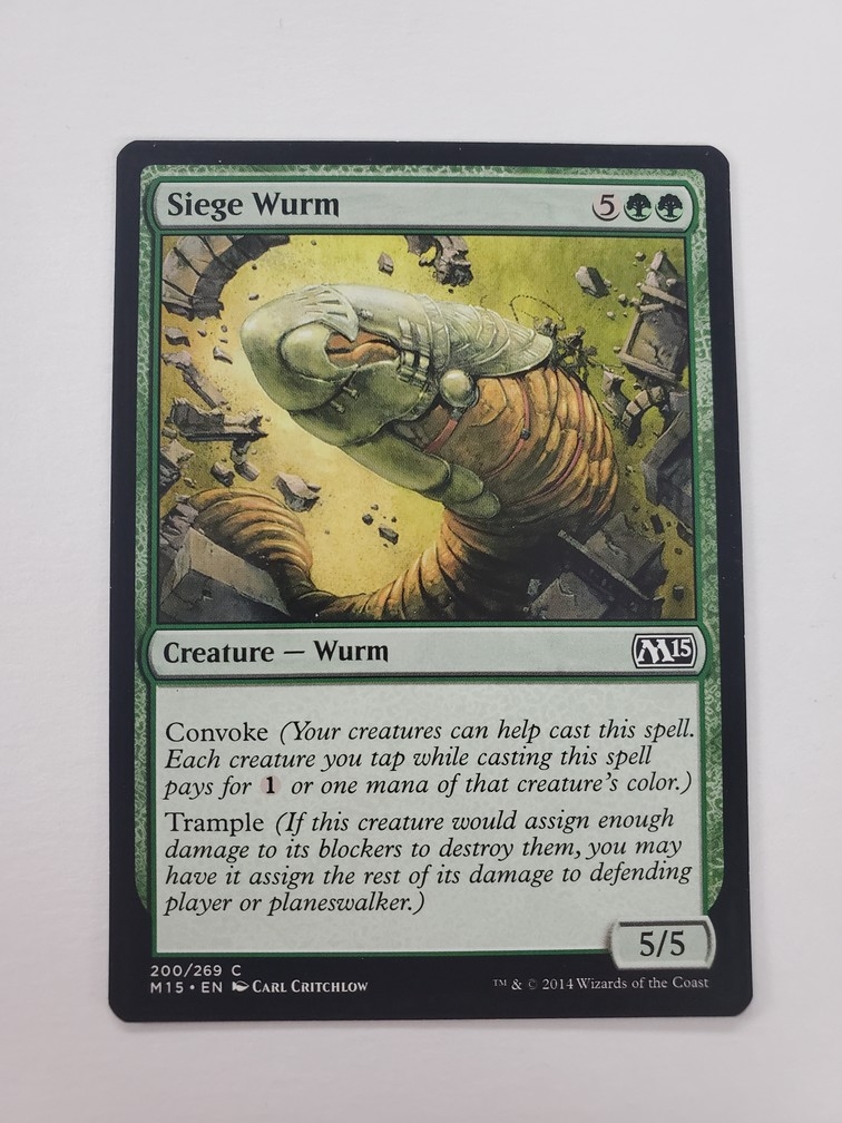 Siege Wurm