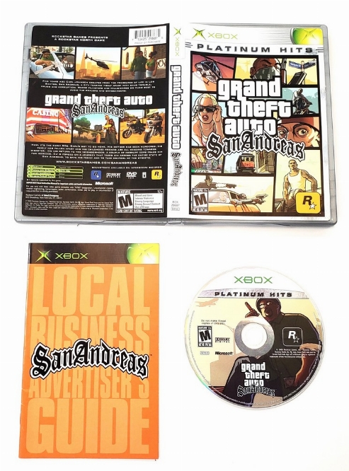Grand Theft Auto: San Andreas [Platinum Hits] (CIB)