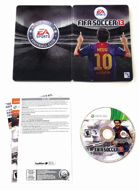 FIFA Soccer 13 (Steelbook Edition) (CIB)