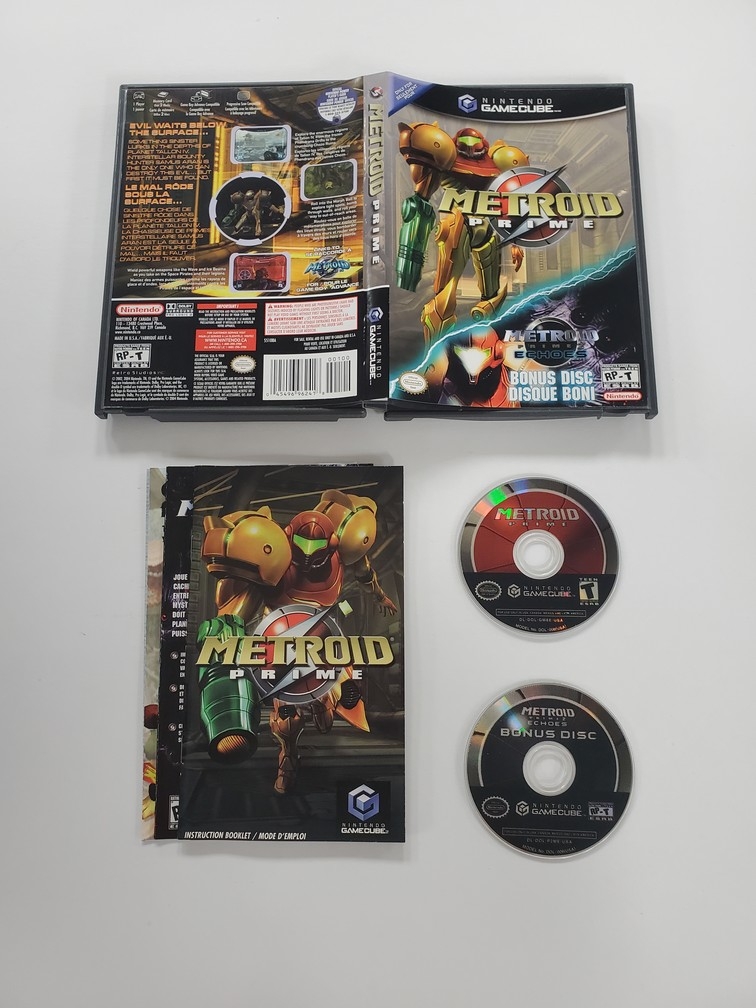 Metroid Prime & Metroid Prime 2: Echoes (Bonus Disc) (CIB)