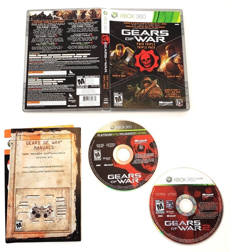 Gears of War: Triple Pack (CIB)