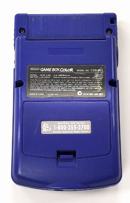 Game Boy Color Grape (Model CGB-001)