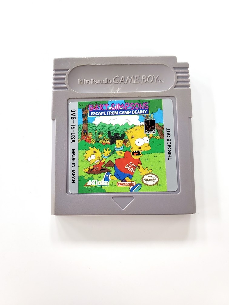 Bart Simpson's Escape from Camp Deadly (C)