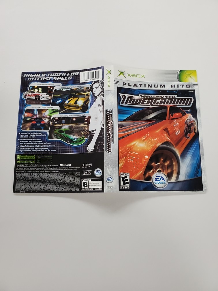 Need for Speed: Underground (Platinum Hits) (B)