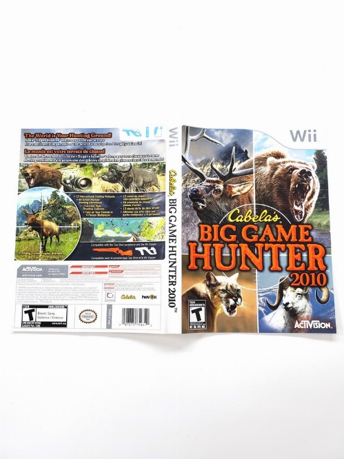 Cabela's Big Game hunter 2010 (B)