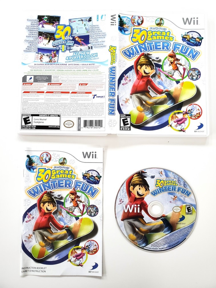 Family Party: 30 Great Games - Winter Fun (CIB)