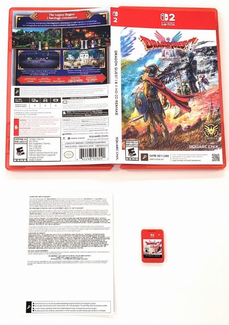 Dragon Quest I & II: HD-2D Remake (Game-Key Card) (CIB)