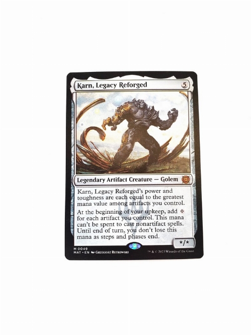 Karn, Legacy Reforged