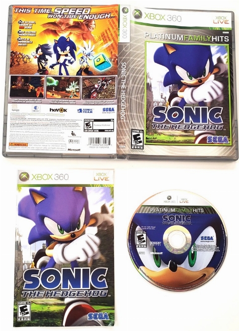 Sonic: The Hedgehog [Platinum Hits] (CIB)