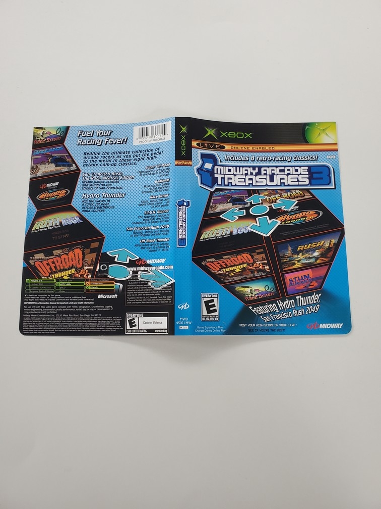 Midway: Arcade Treasures 3 (B)