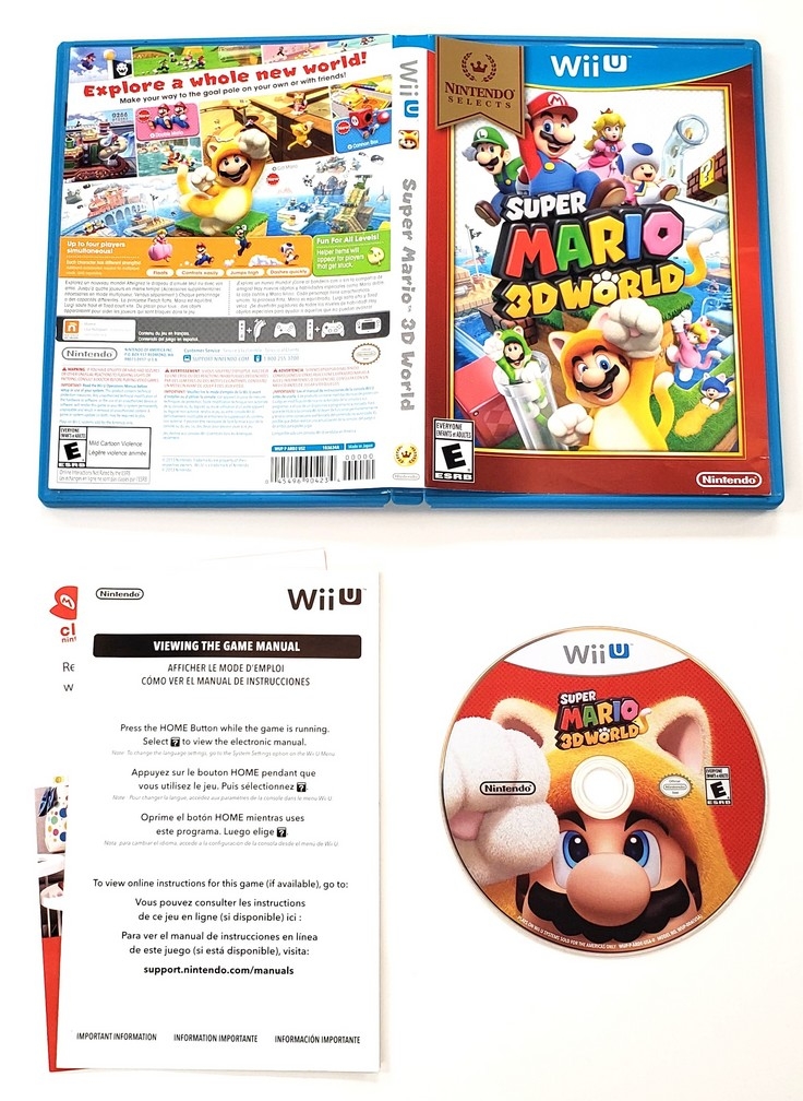 Super Mario 3D World (Nintendo Selects) (CIB)