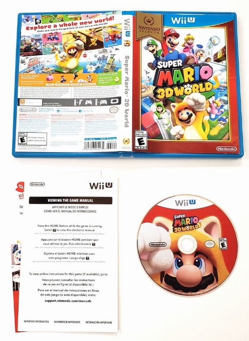 Super Mario 3D World (Nintendo Selects) (CIB)
