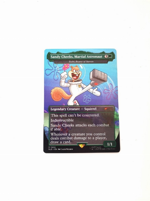 Sandy Cheeks, Martial Astronaut