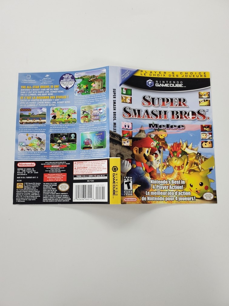 Super Smash Bros. Melee (Player's Choice) (B)
