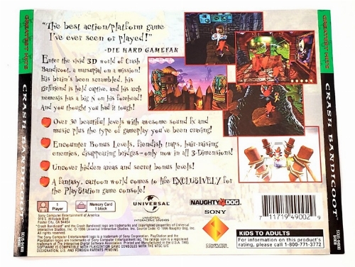 Crash Bandicoot (Greatest Hits) (B)