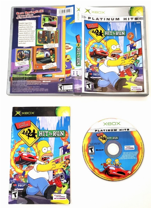 Simpsons: Hit & Run, The [Platinum Hits] (CIB)