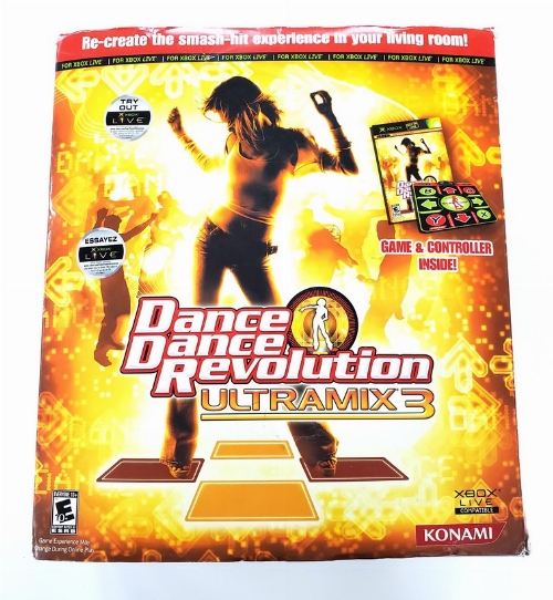 Dance Dance Revolution: Ultramix 3 (Dance Mat Bundle) (CIB)