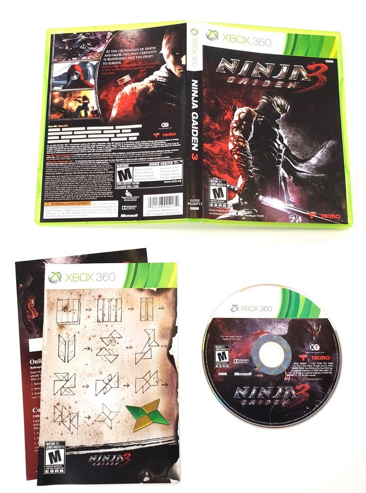 Ninja Gaiden 3 (CIB)