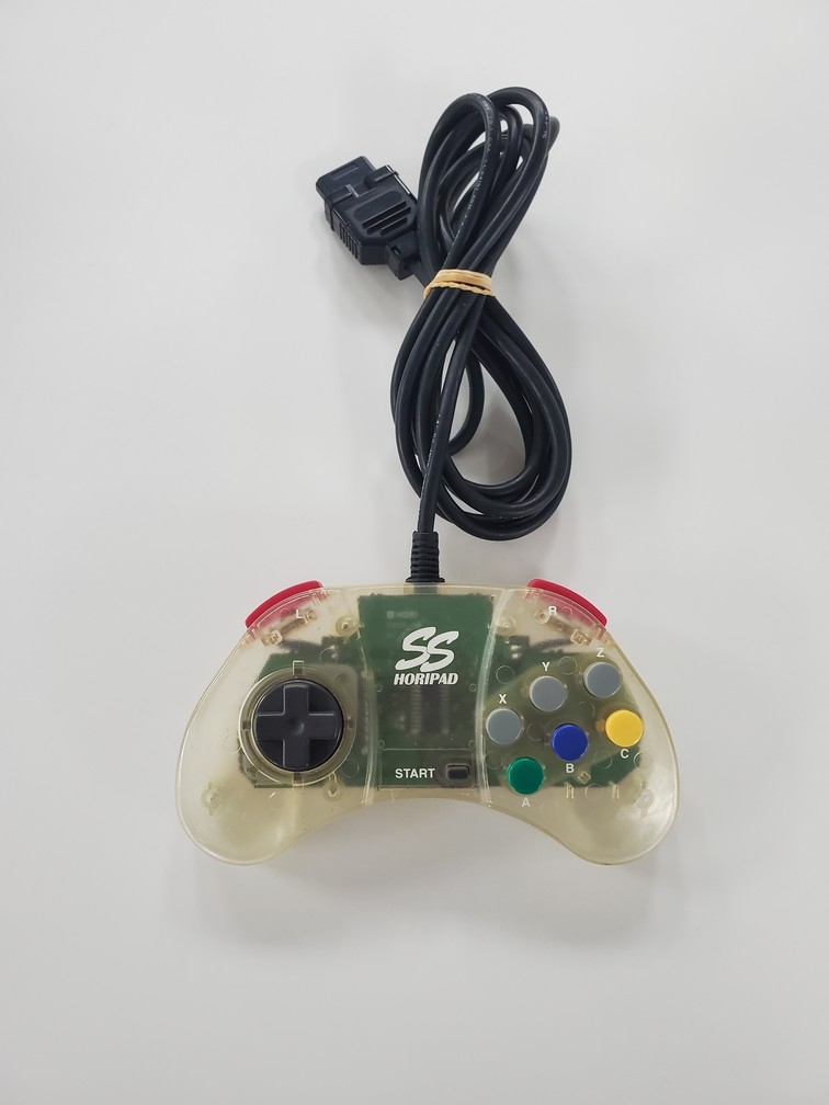 SEGA Saturn Clear SS Horipad Controller