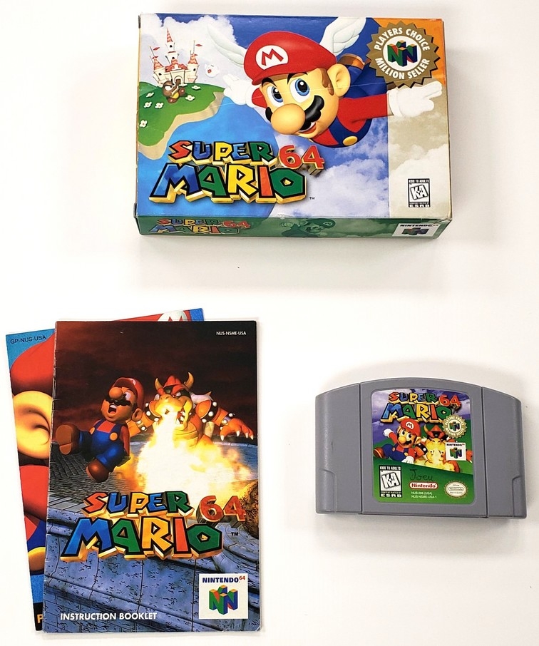Super Mario 64 (Player's Choice) (CIB)