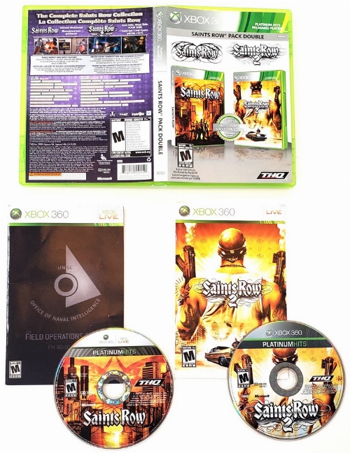 Saints Row: Double Pack (Platinum Hits) (CIB)