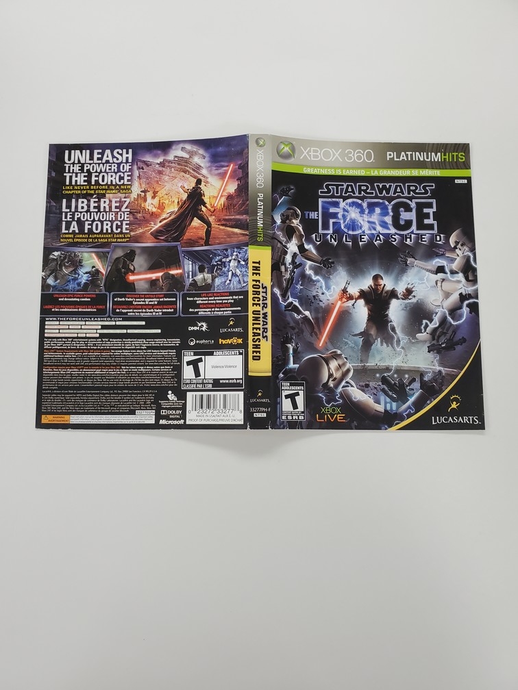 Star Wars: The Force Unleashed (Platinum Hits) (B)