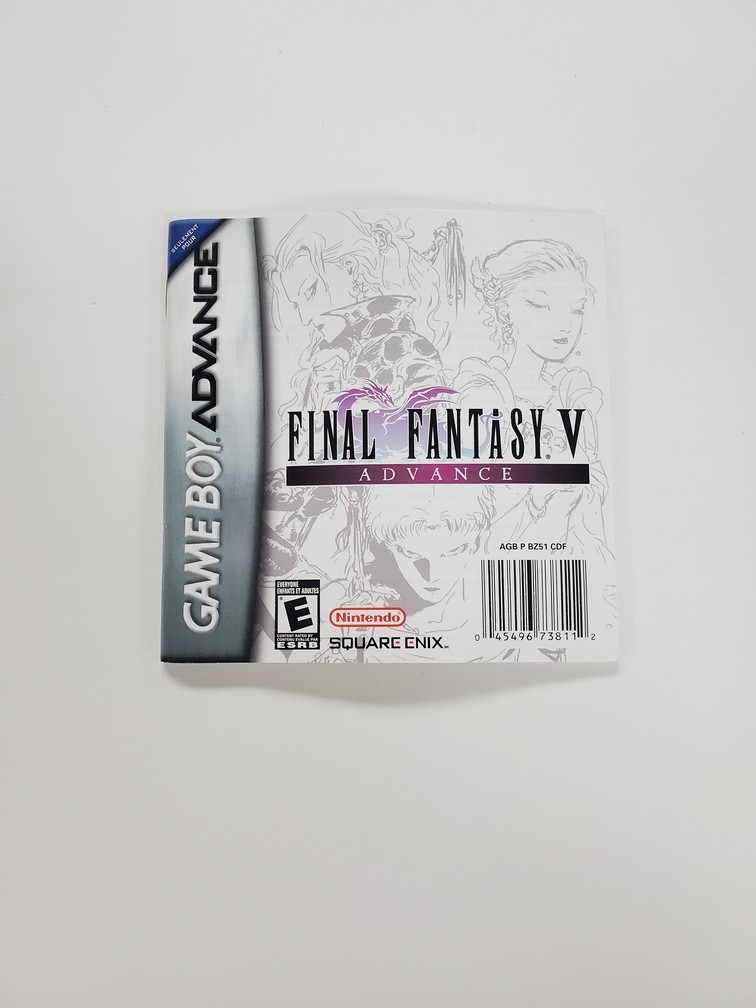 Final Fantasy V: Advance (I)