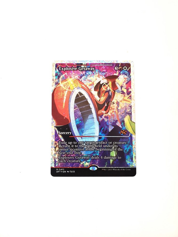 Explosive Getaway (Showcase) (Fracture Foil)