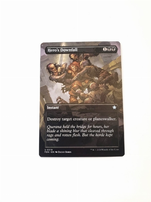 Hero's Downfall (Borderless)