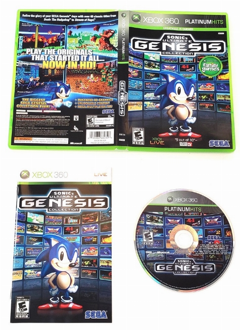 Sonic's Ultimate Genesis Collection [Platinum Hits] (CIB)