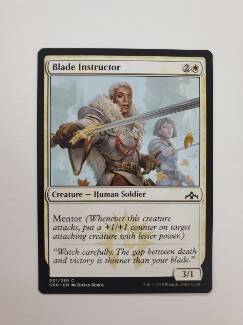 Blade Instructor